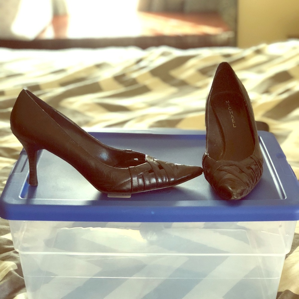 Black heels